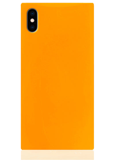 Neon Orange Square iPhone Case #iPhone XS Max