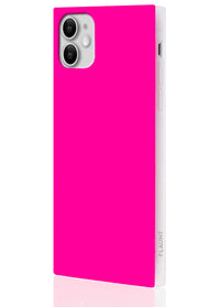 ["Neon", "Pink", "Square", "Phone", "Case", "#iPhone", "11"]