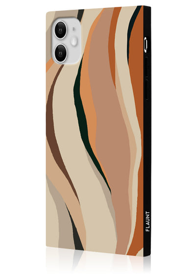 Neutral Print Square iPhone Case #iPhone 11