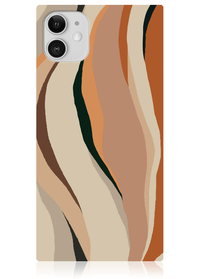 Neutral Print Square iPhone Case #iPhone 11