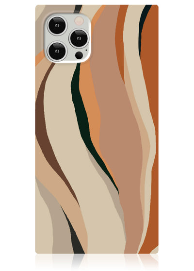 Neutral Print Square iPhone Case #iPhone 12 Pro Max