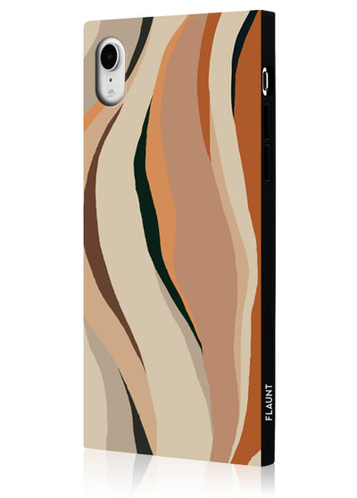 Neutral Print Square iPhone Case #iPhone XR