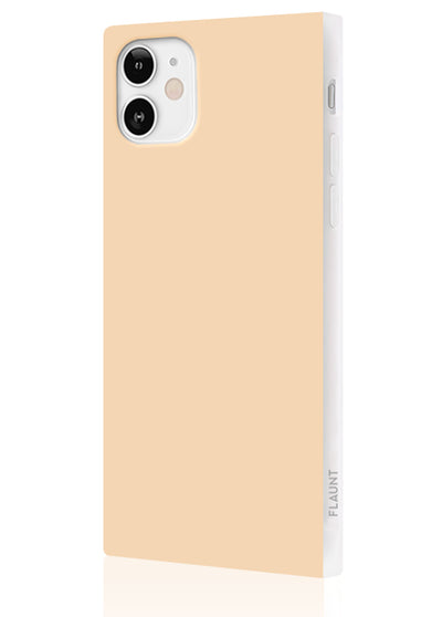 Nude Square iPhone Case #iPhone 12 Mini