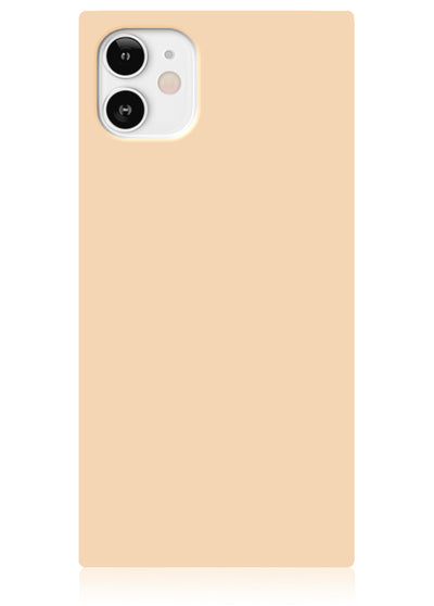 Nude Square iPhone Case #iPhone 12 Mini