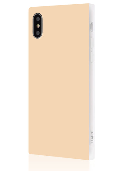 Nude Square iPhone Case #iPhone X / iPhone XS