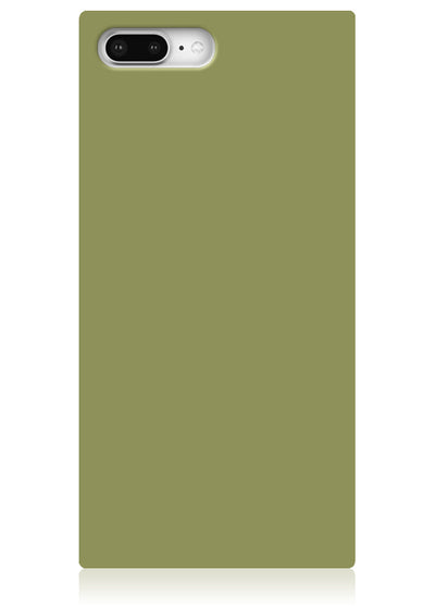 Olive Green Square iPhone Case #iPhone 7 Plus / iPhone 8 Plus