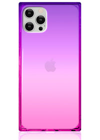 ["Ombre", "Pink", "and", "Purple", "Square", "iPhone", "Case", "#iPhone", "12", "/", "iPhone", "12", "Pro"]
