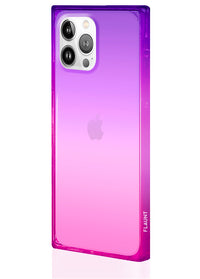 ["Ombre", "Pink", "and", "Purple", "Square", "iPhone", "Case", "#iPhone", "13", "Pro"]