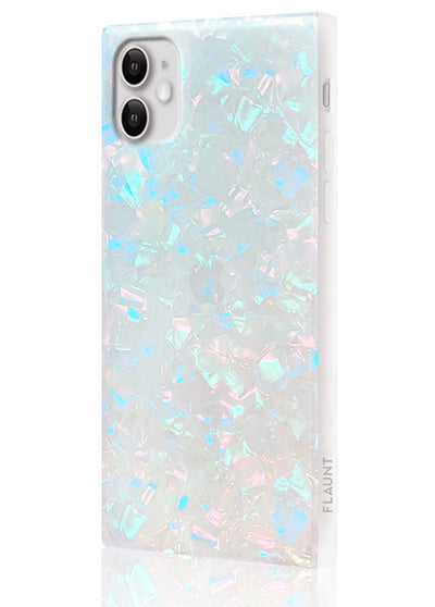 Opal Shell Square Phone Case #iPhone 11