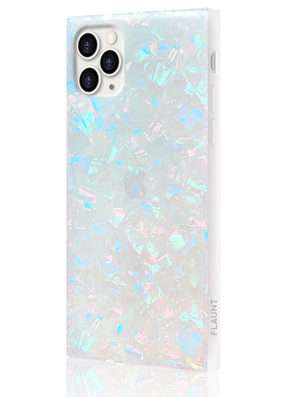 Opal Shell Square Phone Case #iPhone 11 Pro