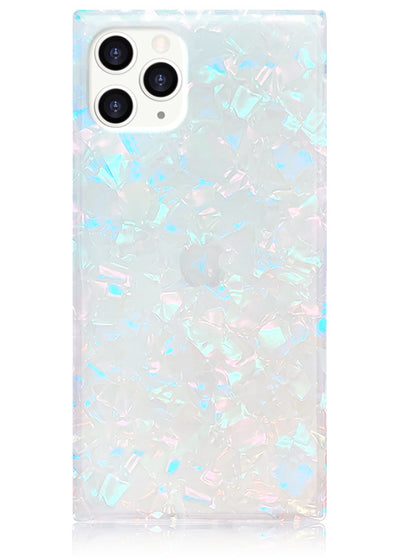 Opal Shell Square iPhone Case #iPhone 11 Pro
