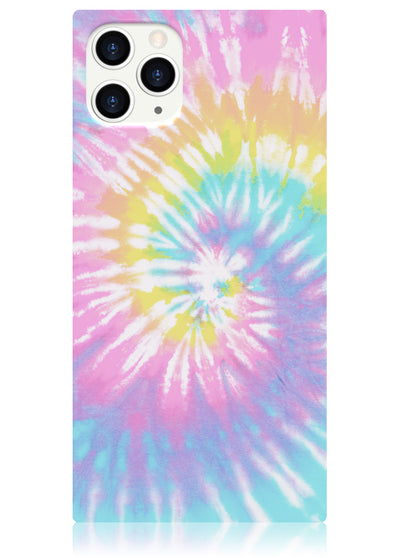 Pastel Tie Dye Square iPhone Case #iPhone 11 Pro