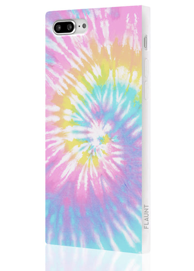 Pastel Tie Dye Square Phone Case #iPhone 7 Plus / iPhone 8 Plus