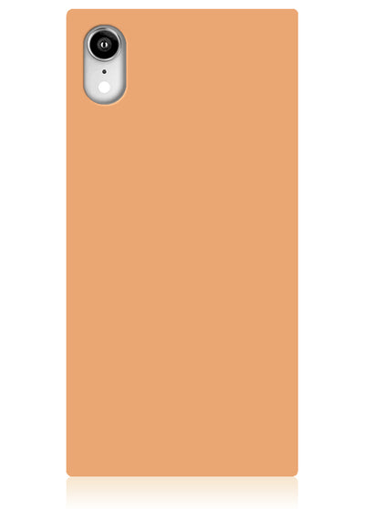 Peach Square iPhone Case #iPhone XR