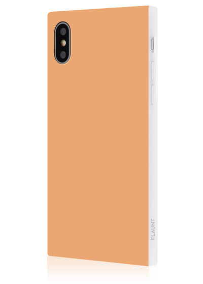 Peach Square iPhone Case #iPhone X / iPhone XS