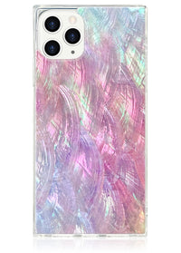 ["Pink", "Mother", "of", "Pearl", "Square", "iPhone", "Case", "#iPhone", "11", "Pro"]