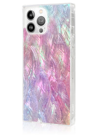 ["Pink", "Mother", "of", "Pearl", "Square", "iPhone", "Case", "#iPhone", "13", "Pro"]
