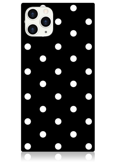 Polka Dot Square iPhone Case #iPhone 11 Pro