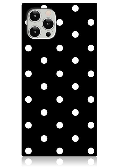 Polka Dot Square iPhone Case #iPhone 12 / iPhone 12 Pro