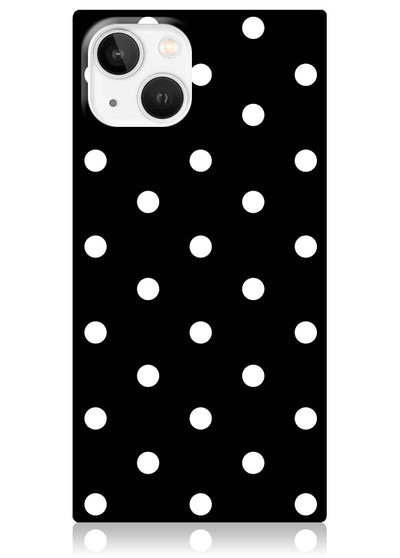 Polka Dot Square iPhone Case #iPhone 13 Mini