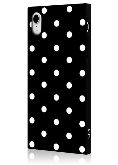Polka Dot Square iPhone Case #iPhone XR