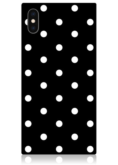 Polka Dot Square iPhone Case #iPhone XS Max
