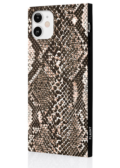 Python Square Phone Case #iPhone 12 Mini