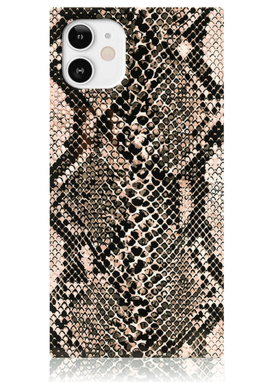 Python Square iPhone Case #iPhone 12 Mini
