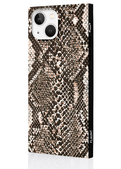 Python Square iPhone Case #iPhone 14