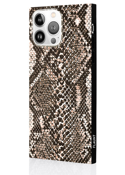 Python Square iPhone Case #iPhone 14 Pro Max