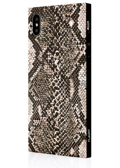 Python Square Phone Case #iPhone X / iPhone XS