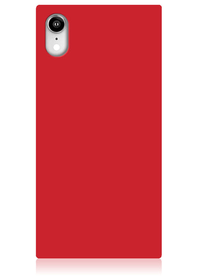 Red Square iPhone Case #iPhone XR