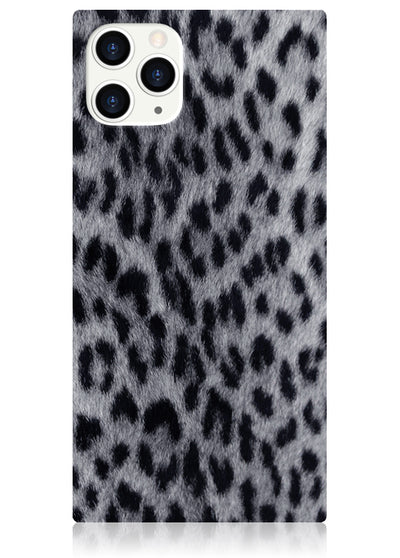 Snow Leopard Square iPhone Case #iPhone 11 Pro