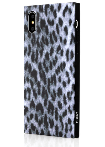 Snow Leopard Square Phone Case #iPhone XS Max