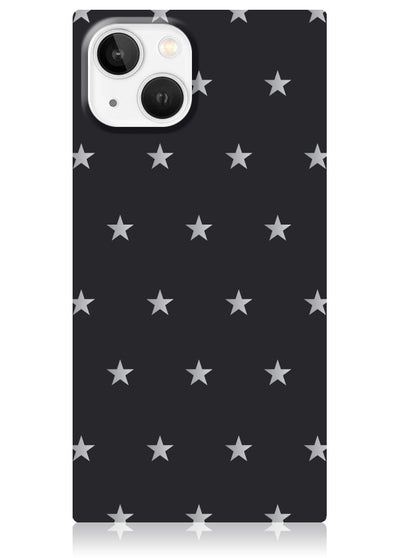 Stars Matte Square iPhone Case #iPhone 14 + MagSafe