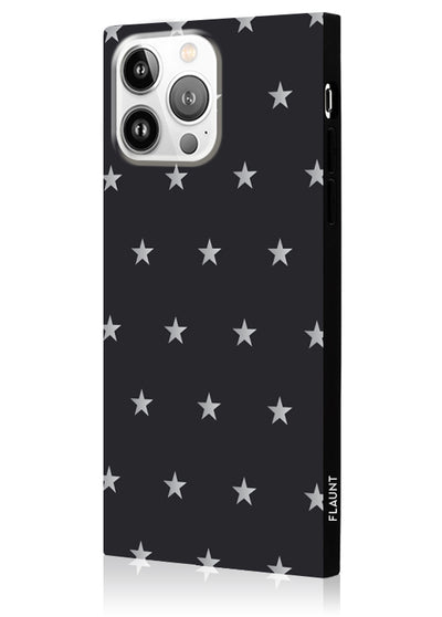 Stars Matte Square iPhone Case #iPhone 14 Pro + MagSafe