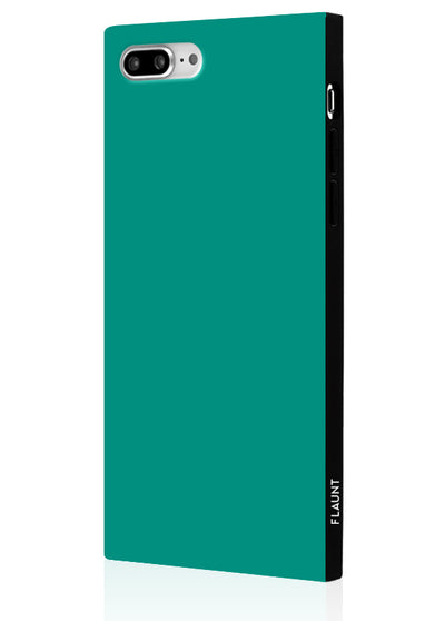Teal Square iPhone Case #iPhone 7 Plus / iPhone 8 Plus