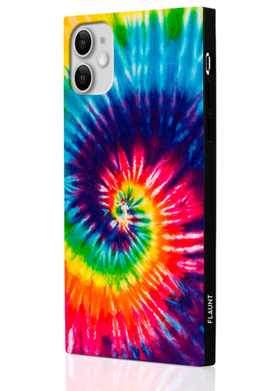 Tie Dye Square Phone Case #iPhone 11