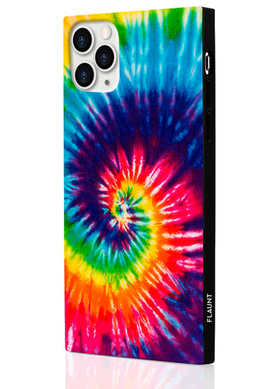 Tie Dye Square Phone Case #iPhone 11 Pro Max