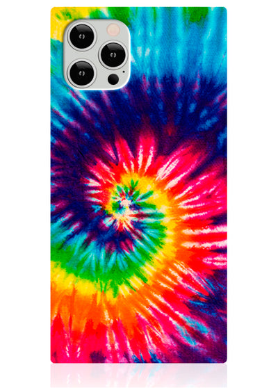 Tie Dye Square iPhone Case #iPhone 12 / iPhone 12 Pro