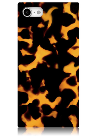 Tortoise Shell Square iPhone Case #iPhone 7/8/SE (2020)