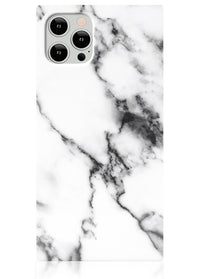 ["White", "Marble", "Square", "iPhone", "Case", "#iPhone", "12", "/", "iPhone", "12", "Pro"]