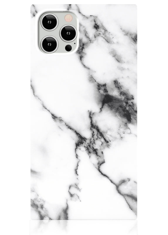 Square Marble Cute Phone Cases For iPhone 11 12 13 Pro Max 11 13