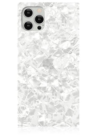 ["White", "Pearl", "Square", "iPhone", "Case", "#iPhone", "12", "/", "iPhone", "12", "Pro"]