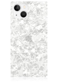 ["White", "Pearl", "Square", "iPhone", "Case", "#iPhone", "14"]