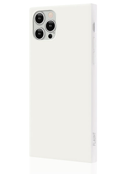 White Square Phone Case #iPhone 12 / iPhone 12 Pro