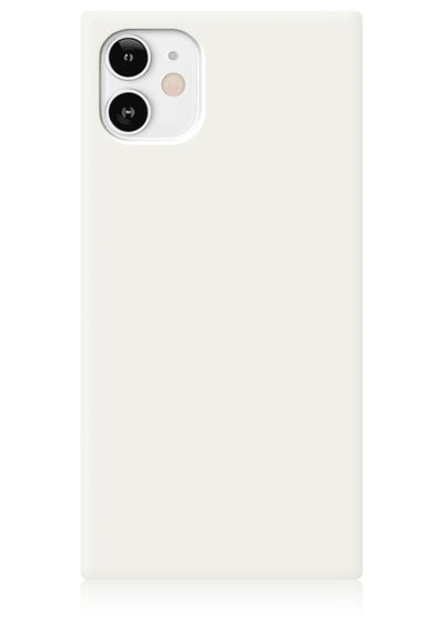 White Square iPhone Case #iPhone 12 Mini