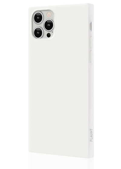 White Square Phone Case #iPhone 12 Pro Max
