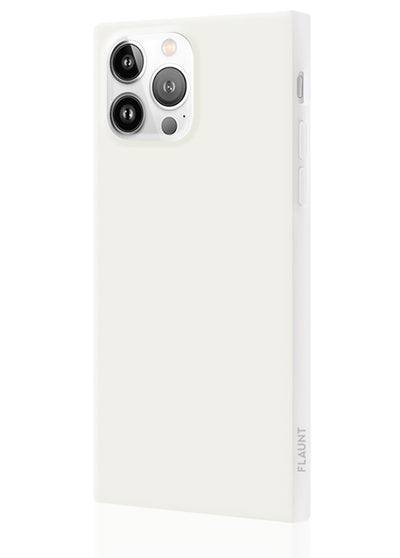 White Square iPhone Case #iPhone 13 Pro Max + MagSafe