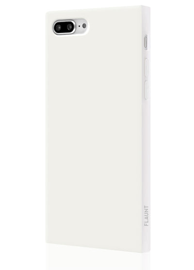 White Square Phone Case #iPhone 7 Plus / iPhone 8 Plus